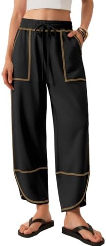 Barrel Sweatpants Baggy Wide Leg Drawstring Lounge Track