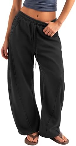 Barrel Sweatpants Y2K Wide Leg Baggy Lounge Pants