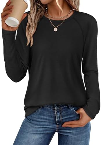 Long Sleeve Tops Casual Fall Fashion Bussiness Batwing