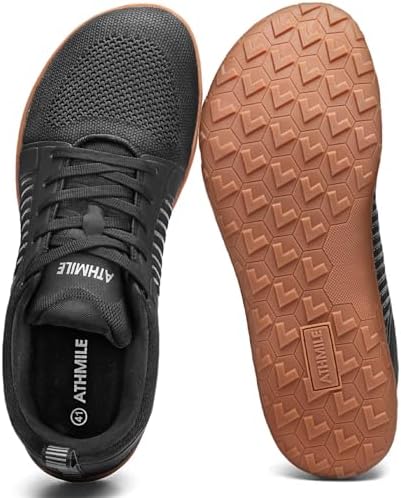 Men's Barefoot Walking Hiking Shoes Wide Toe Box