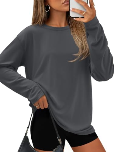 Oversized Long Sleeve Shirts Casual Tee