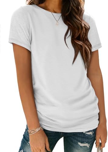 Tshirts Shirts Short Sleeve Tops Summer T Shirts Crewneck