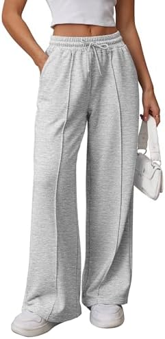 Wide Leg Sweatpants High Waisted Baggy Teen Girl Pants